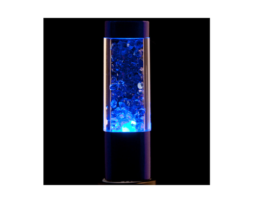 Флешка Стеклянная Актинос "Aktinos Glass" W442 синий 64 Гб