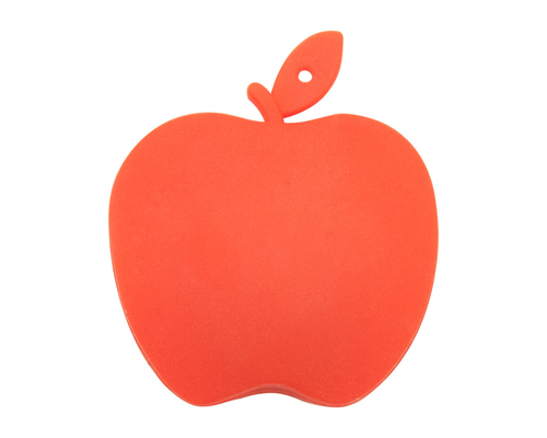 Флешка Силиконовая Яблоко "Apple" V464 красный 128 Гб