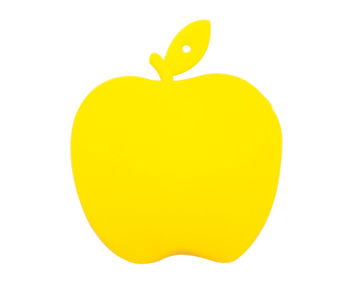 Флешка Силиконовая Яблоко "Apple" V464 желтый 4 Гб