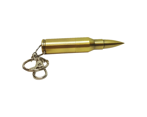 Флешка Металлическая Пуля "Bullet" R55 бронзовый 32 Гб