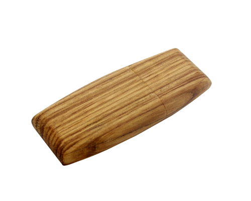 Флешка Деревянная Конфета "Candy Wood" F258 коричневая 256 Гб