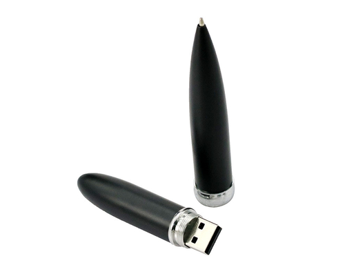 Флешка Металлическая Ручка Ксенос "Xenos Pen" R245 черный 32  Гб