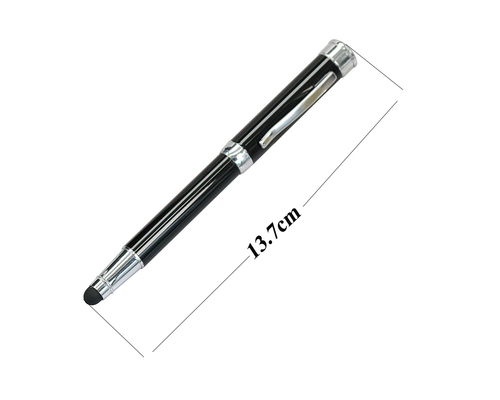 Флешка Металлическая Ручка Стилус Грома "Pen Stylus Groma" R243 черный 128 Гб