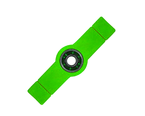 Флешка Резиновый Спиннер Твилл Двойной "Spinner Twill Double" Q210 зеленый 4 Гб