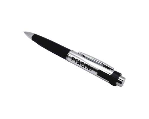 Флешка Металлическая Ручка Наппа "Pen Nappa" R162 черная, гравировка с чернением 1+0
