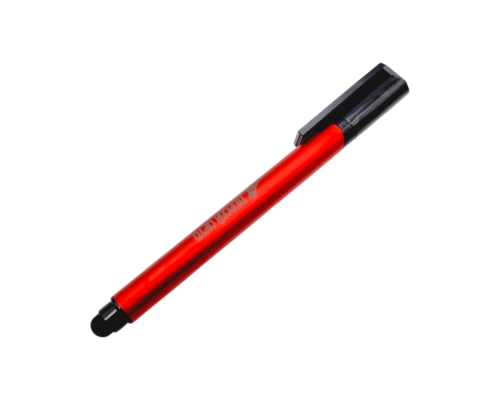 Флешка Металлическая Ручка Стилус Глосса "Pen Stylus Glossa" R242 красная, гравировка, чернение