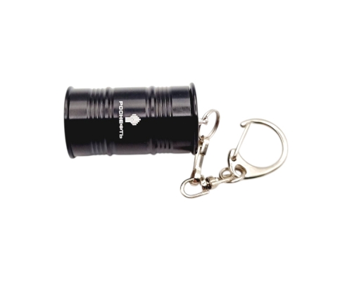 Флешка Металлическая Бочка "Barrel" R299 черная, гравировка