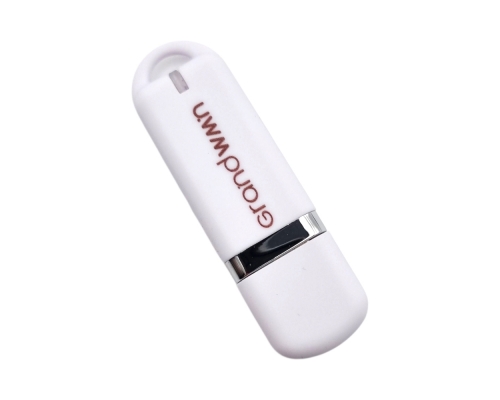 Флешка Пластиковая Мемо Софт-тач "Memo Soft-touch" S315 белая, уф-печать