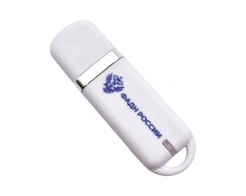 Флешка Пластиковая Мемо Софт-тач "Memo Soft-touch" S315 белая, уф-печать