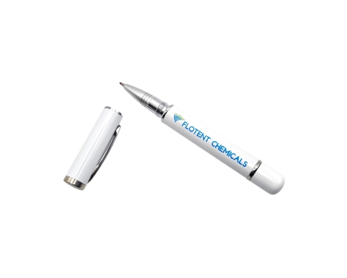 Флешка Металлическая Ручка Бона "Pen Bona" R324 белый, уф-печать