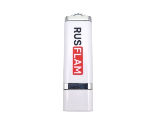 Флешка Пластиковая Протос Промо "Protos Promo" S12 белая, уф-печать