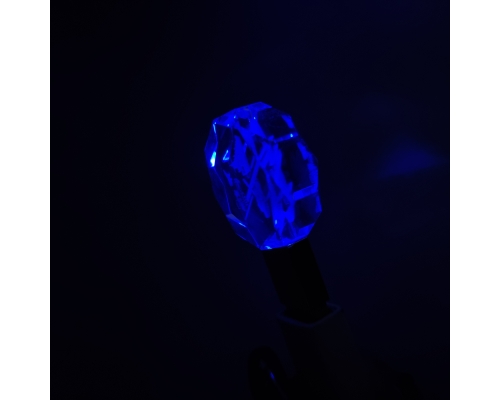 Флешка Стеклянная Кристалл Дискос "Crystal Discos" W516 серебристый, гравировка 3D