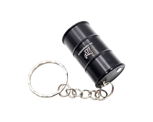 Флешка Металлическая Бочка "Barrel" R299 черная, гравировка