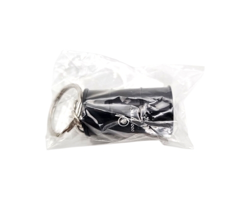 Флешка Металлическая Бочка "Barrel" R299 черная, гравировка