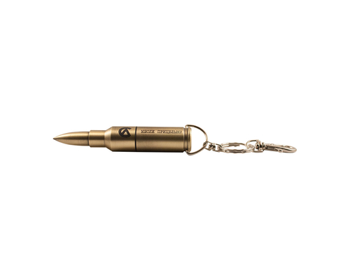 Флешка Металлическая Пуля "Bullet" R55 бронзовый, гравировка, чернение