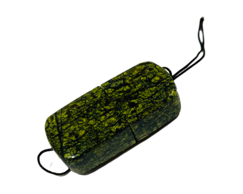 Флешка Каменная Змеевик "Serpentine Stone" G227 зеленая