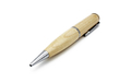 Флешка Деревянная Ручка "Pen Wood" F23 бежевая 128 Гб