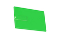 Флешка Пластиковая Визитка "Visit Card" S78 зеленый 128 Гб