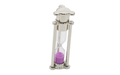 Флешка Стеклянные Песочные часы "Hourglass" W82 фиолетовый 4 Гб
