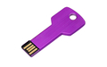 Флешка Металлическая Ключ "Key" R145 фиолетовый 256 Гб