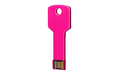Флешка Металлическая Ключ "Key" R145 розовый 8 Гб