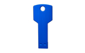 Флешка Металлическая Ключ "Key" R145 синий 32 Гб