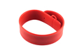 Флешка Силиконовый Браслет Слап "Bracelet Slap" V169 красный 4 Гб