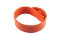 Флешка Силиконовый Браслет Слап "Bracelet Slap" V169 оранжевый 256 Мб