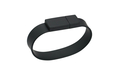 Флешка Силиконовый Браслет "Bracelet Splice" V170 черный 128 Гб