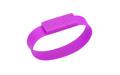 Флешка Силиконовый Браслет "Bracelet Splice" V170 фиолетовый 512 Гб