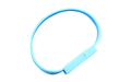 Флешка Силиконовый Браслет "Bracelet Splice" V170 голубой 8 Гб