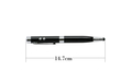 Флешка Металлическая Ручка Лазерная указка WBR Стилус "Pen Laser Stylus" R233 черный 64 ГБ