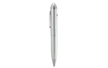Флешка Металлическая Ручка Лазерная указка Конус "Laser Conus Pen" R236 серебряный 64 Гб