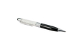 Флешка Металлическая Ручка Стилус Кристалл "Pen Stylus Crystal" R239 черный 2 Гб