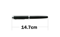 Флешка Металлическая Ручка Стилус Актис "Pen Stylus Actis" R241 черный 256 Гб