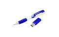 Флешка Пластиковая Ручка Фавус "Favus Pen" S244 синий 2 Гб