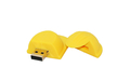 Флешка Резиновая Каска "Helmet" Q274 желтый 8 Гб