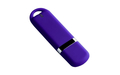 Флешка Пластиковая Мемо Софт-тач "Memo Soft-touch" S315 фиолетовый 512 Мб