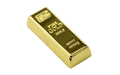 Флешка Металлическая Золотой слиток "Gold Bar" R352 золотой 512 Гб