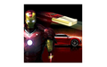 Флешка Металлическая Железный человек Марвел "Iron Man Marvel" R513 красный 128 Гб
