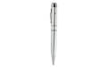 Флешка Металлическая Ручка Лазерная указка Диплус "Laser Diploos Pen" R237 серебряный 1 Гб