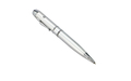 Флешка Металлическая Ручка Лазерная указка Диплус "Laser Diploos Pen" R237 серебряный 4 Гб