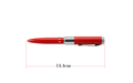 Флешка Металлическая Ручка Порос "Poros Pen" R246 красный 1 Гб