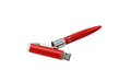 Флешка Металлическая Ручка Порос "Poros Pen" R246 красный 128 Гб