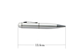 Флешка Металлическая Ручка Тектум "Tectum Pen" R232 серебряный 1 Гб