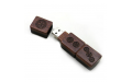 Флешка Деревянная Маджонг "Mahjong Wood" F43 коричневая 16 Гб