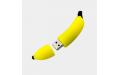 Флешка Резиновая Банан "Banana" Q103 желтый 128 Гб