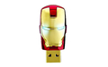 Флешка Металлическая Железный человек "Iron Man MARK III" R7 золотая/красная 16 Гб