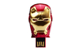 Флешка Металлическая Железный человек "Iron Man MARK IV" R7 золотая/красная 32 Гб