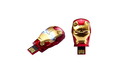 Флешка Металлическая Железный человек "Iron Man MARK IV" R7 золотая/красная 512 Гб